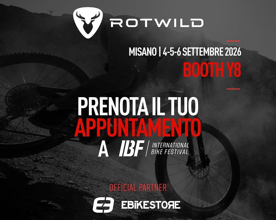 Prenota il tuo appuntamento a Italian Bike Festival 3 IBF- EBIKESTORE X ROTWILD