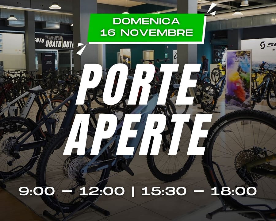 PORTE APERTE EBIKE STORE BRESCIA