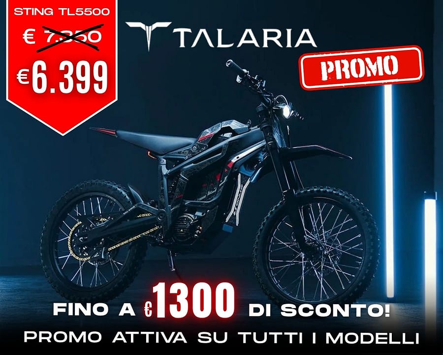 PROMO TALARIA: FINO A €1300 DI SCONTO EBIKE STORE